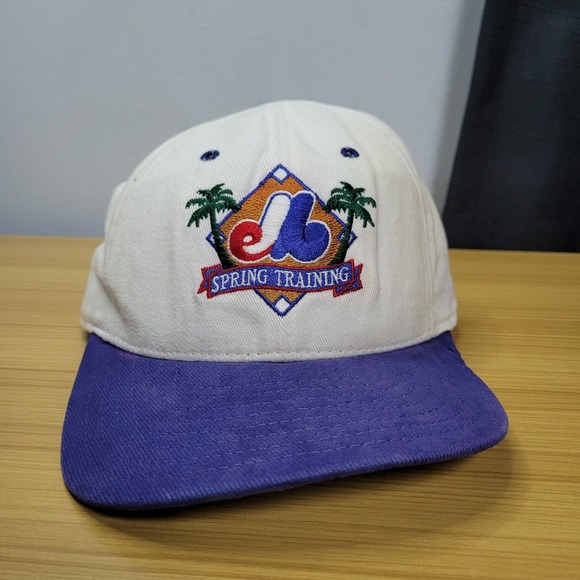 Montreal Expos Spring Training Hat Vintage West Palm Beach New Era Low Profile